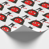 Chibi-Teufel Geschenkpapier (Ecke)