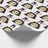 Chibi-Teufel Geschenkpapier (Ecke)