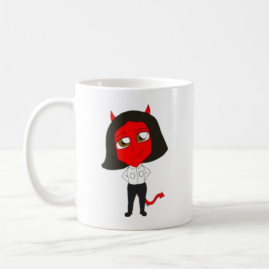 Chibi-Teufel Kaffeetasse (Links)