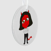Chibi-Teufel Ornament (Vorderseite)