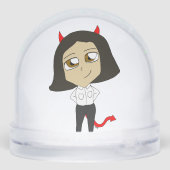 Chibi-Teufel Schneekugeln (Rückseite)