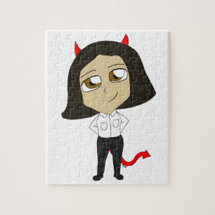 Chibi-Teufelsmädchen Puzzle