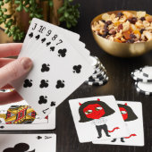 Chibi-Teufelsmädchen Spielkarten (In Situ)