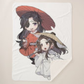 Chibi Tgcf Blanket Sherpadecke (Vorderseite)
