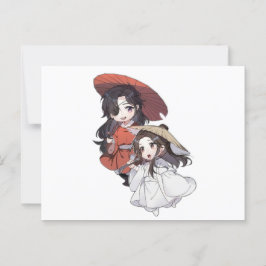 Chibi Tgcf Postcard Postkarte
