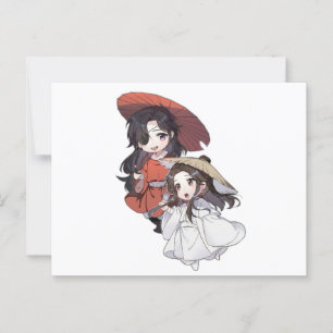 Chibi Tgcf Postcard Postkarte