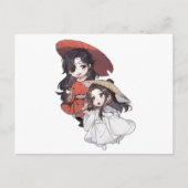 Chibi Tgcf Postcard Postkarte (Vorderseite)