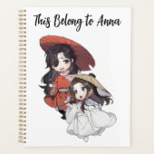 Chibi Tianguan Cifu Customized Planner Planer (Vorderseite)