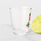 Chibi Toad in Pink and Green Schnapsglas (Links)