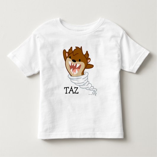 Chibi Tornado TAZ Kleinkind T-shirt (Vorderseite)