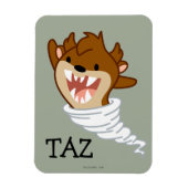 Chibi Tornado TAZ Magnet (Vertikal)