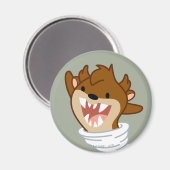 Chibi Tornado TAZ™ Magnet (Vorderseite/Rückseite)