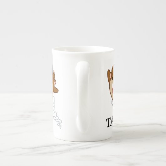 Chibi Tornado TAZ™ Porzellantasse (Rückseite)