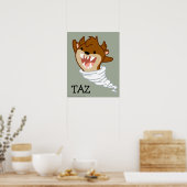 Chibi Tornado TAZ™ Poster (Küche)