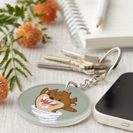 Chibi Tornado TAZ Schlüsselanhänger (Vorderseite rechts)