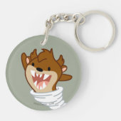 Chibi Tornado TAZ Schlüsselanhänger (Rückseite)