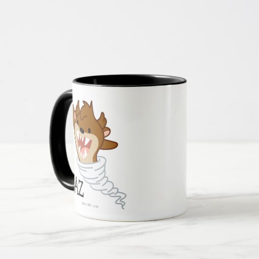 Chibi Tornado TAZ™ Tasse (Vorderseite Links)