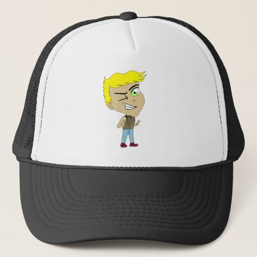 Chibi truckerkappe (Vorderseite)