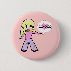 Chibi Valentine Button