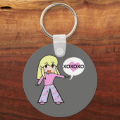 Chibi Valentine Schlüsselanhänger (Vorderseite)