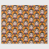 Chibi Vampir Geschenkpapier (Flach)