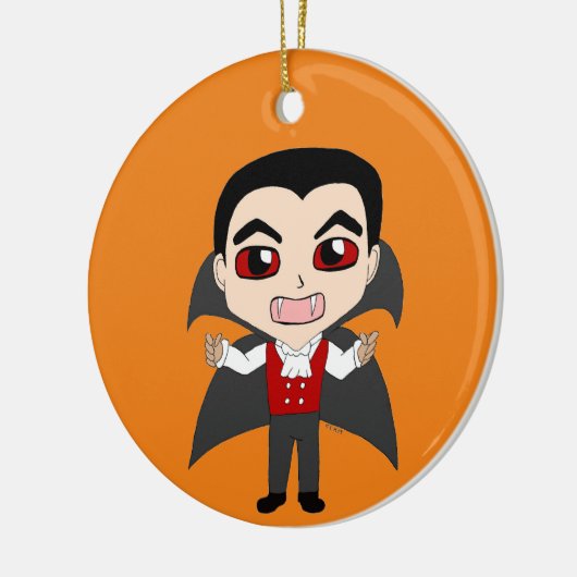 Chibi Vampir Keramik Ornament (Links)