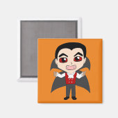 Chibi Vampir Magnet (Vorderseite/Rückseite)