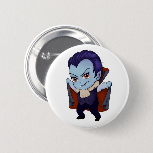 Chibi Vampire Button (Vorne & Hinten)