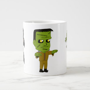 Chibi Vampire, Monster und Mumie Jumbo-Tasse