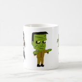 Chibi Vampire, Monster und Mumie Kaffeetasse (Mittel)