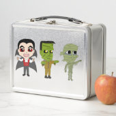 Chibi Vampire, Monster und Mumie Metall Brotdose (Beispiel)