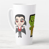 Chibi Vampire, Monster und Mumie Milchtasse (Linke Ecke)