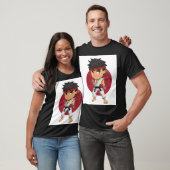 Chibi wandernder Kampfkünstler T-Shirt (Unisex)