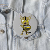 Chibi Warrior Cat Button (Beispiel)