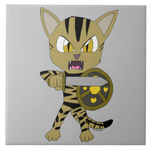 Chibi Warrior Cat Fliese