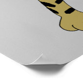 Chibi Warrior Cat Poster (Ecke)