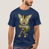 Chibi Warrior Cat T-Shirt (Vorderseite)