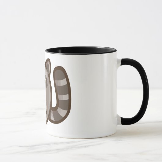 Chibi Waschbär Tasse (Rechts)