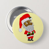 Chibi Weihnachtsmann Button (Vorne & Hinten)