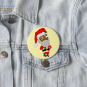 Chibi Weihnachtsmann Button (Beispiel)