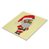 Chibi Weihnachtsmann Fliese (Seite)