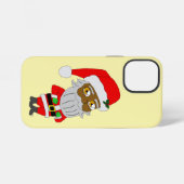 Chibi Weihnachtsmann iPhone Hülle (Rückseite (Horizontal))