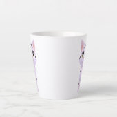 Chibi-Weißer Getigerter Kater Milchtasse (Vorderseite)