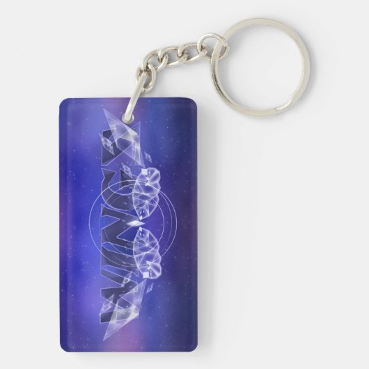 Chibi Wingz Acrylic Schlüsselanhänger (Rückseite)