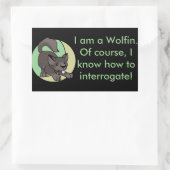 Chibi Wolf Sticker (Tasche)