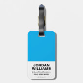 Chibi Wonder Frau fliegt mit Lasso Gepäckanhänger (Rückseite vertikal)