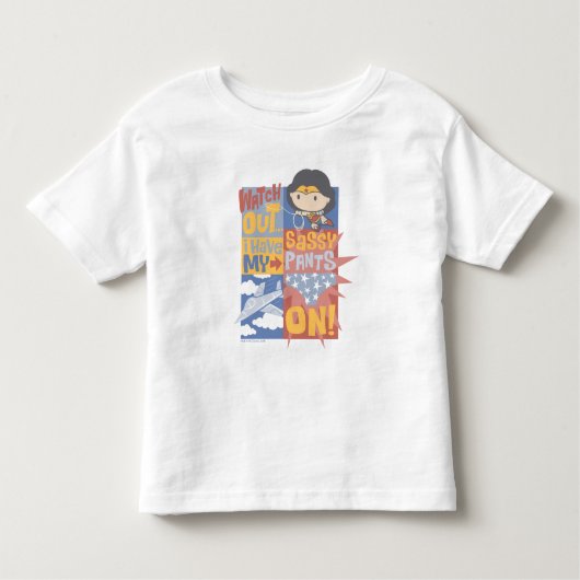 Chibi Wonder Woman | Ich habe meine geilen Pants a Kleinkind T-shirt (Vorderseite)