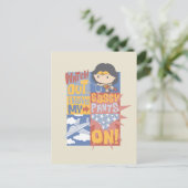 Chibi Wonder Woman | Ich habe meine geilen Pants a Postkarte (Stehend Vorderseite)