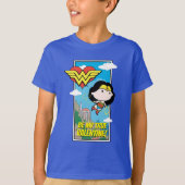 Chibi Wonder Woman - Sei mein wahres Valentine T-Shirt (Vorderseite)