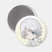 Chibi Xallaun Magnet (Vorderseite/Rückseite)